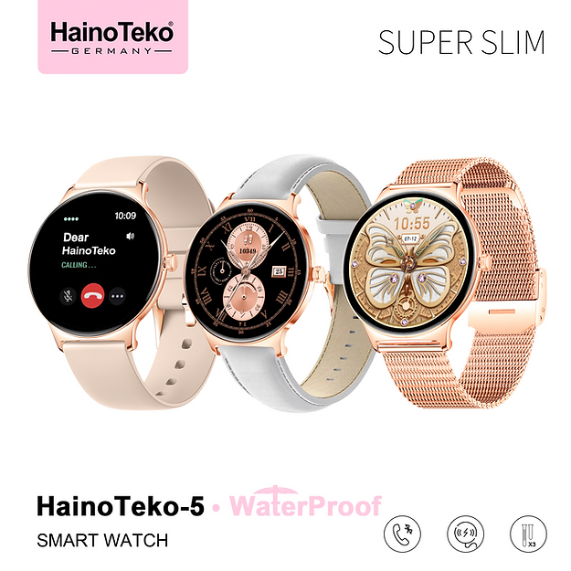 Haino Teko-5 Süper Slim Akilli Saat Su Gecirmez