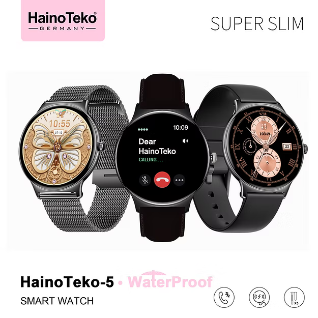 Haino Teko - 5 Super Slim Akilli Saat Su Gecirmez