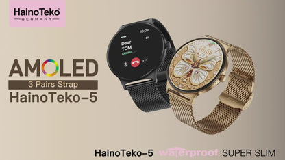 Haino Teko - 5 Super Slim Akilli Saat Su Gecirmez