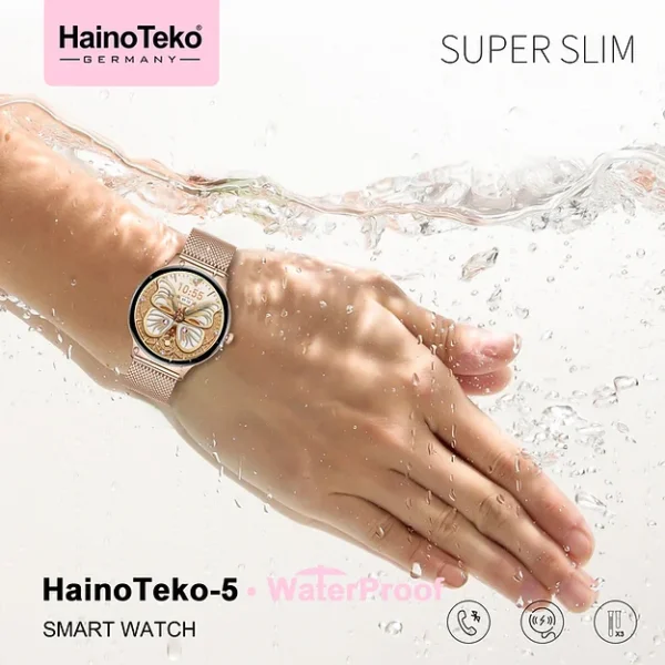 Haino Teko-5 Süper Slim Akilli Saat Su Gecirmez - Görsel 2
